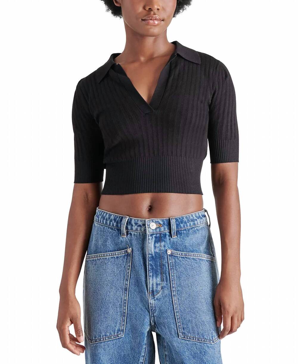 NEW STEVE MADDEN charlise sweater in black